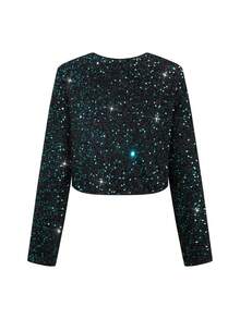 Ellevyn Chaqueta de Navidad con cordones de doble uso, elegante para fiestas en otoño/invierno