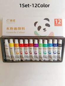 12/18/24 Colors Mixed Color Gouache Paint, Colorful Multi-Purpose Paint For Painting, Each 5ml/0.18oz, Water-Based Pigment Tubes For Canvas, Wood, And Crafts - Artist Quality Supplies For Professionals, Students, And Adults Back To School,Back To School,School Supplies, Durable, Ease Of Use, Giftable, Versatile - Multicolor - View 13