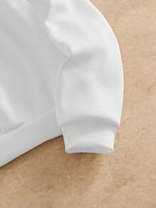 HIMLAND 男士针织休闲宽松长袖套头衫，时尚街头潮流秋冬字母刺绣撞色领口卫衣，适合送给朋友、丈夫、男朋友的礼物