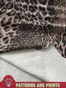 Aloruh 女士优雅性感豹纹金属扣装饰镂空紧身黑色针织弹力长裙，适合夏季、度假、晚会、派对、秋冬装、优雅约会装、夜间外出 - 彩色 - 查看 4