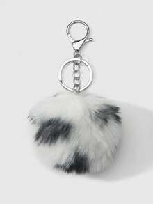 ROMWE J-Fashion 1 Móc khóa/phụ kiện túi xách mini hình cáo lông thú nhiều màu sắc, kiểu dáng retro Y2K, dễ thương, cá tính, chất lượng cao, họa tiết da báo, đổi màu dần, màu ngẫu nhiên, thích hợp cho bé gái và phụ nữ mặc hàng ngày, quà tặng ngày lễ. - Mã trung bình -5 - Xem 19