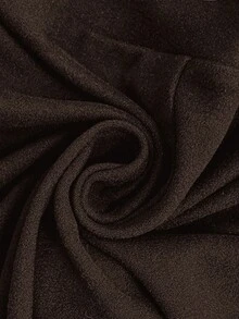 SHEIN Clasi Women's Thermal Fabric Pants, Suitable For Commuting And Casual Wear, Autumn/Winter - Brown - View 7