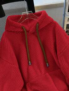 GlowEve 25件装高端小众毛绒保暖内衬卫衣，秋冬季 - 紅色 - 查看 3