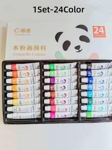 12/18/24 Colors Mixed Color Gouache Paint, Colorful Multi-Purpose Paint For Painting, Each 5ml/0.18oz, Water-Based Pigment Tubes For Canvas, Wood, And Crafts - Artist Quality Supplies For Professionals, Students, And Adults Back To School,Back To School,School Supplies, Durable, Ease Of Use, Giftable, Versatile - Multicolor - View 14