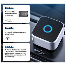 Teckwe Carplay Android Android 汽车二合一适配器，适用于金属后视镜，全新汽车配件