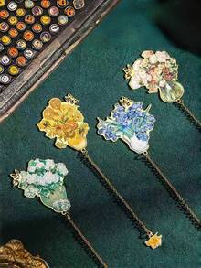 Cirelle Vintage Bookmark Floral Language Minimalist Aesthetic Literary Style Page Clip Gift For Students Teachers Readers - Multicolor - View 7