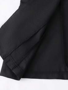 Franclia 3/4 Sleeve Linen Blazer With Notched Lapel And Cinched Waist, Office/Commuter Wear