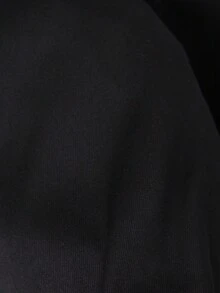 Sunspun Váy đen in hình trái tim ngày lễ tình nhân cỡ lớn dành cho nữ - màu đen - Xem 6