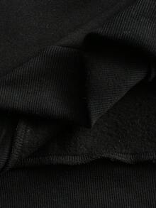 PAVTROS Men's Casual Fashion Street Daily Commute Letter Print Contrast Color Half Zip Stand Collar Sweatshirt, Autumn - Multicolor - View 11