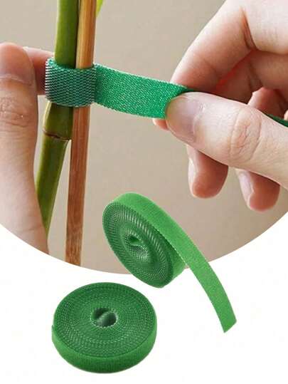 5 لفات شريط تثبيت نباتات حديث من البولي أميد بألوان سادة لتثبيت النباتات المتسلقة على الجدران