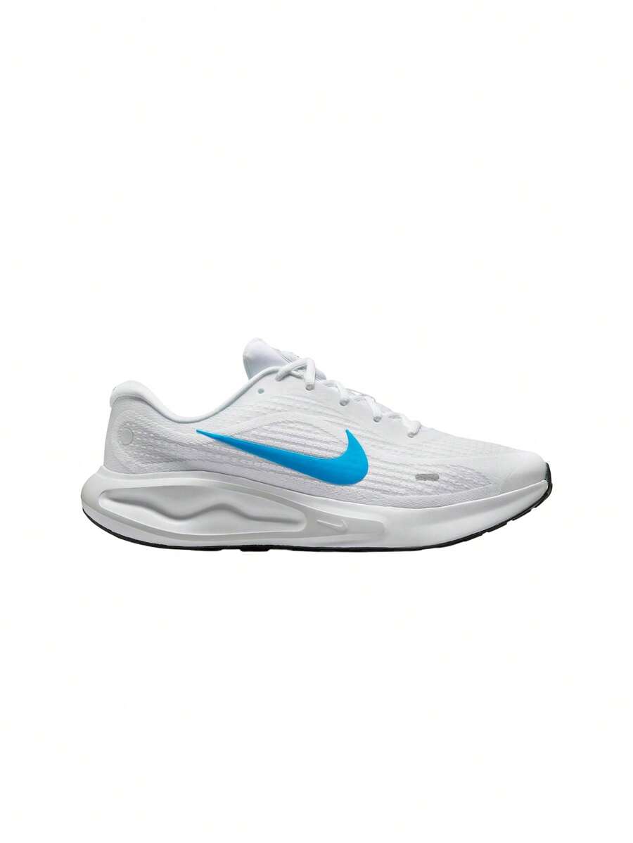 Nike Journey Run Men's Road Running Shoes White FN0228 - White/Pure Platinum/Black/Blue Hero - View 1