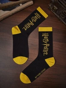 HARRY POTTER X SHEIN Women Crew Socks - Multicolor - View 3