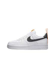 Nike Air Force 1 Men's Sneakers White Yellow DO6394 - White - View 5