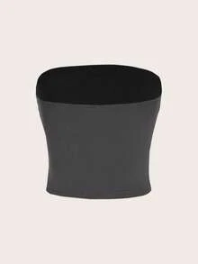 SHEIN Essnce Bộ 6 áo ba lỗ bó sát màu trơn gợi cảm, đa năng dành cho nữ, thích hợp cho mùa hè - Nhiều màu - Xem 9