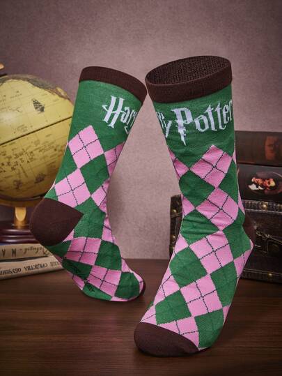 HARRY POTTER X SHEIN 女士船袜