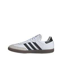 Adidas Samba Indoor Unisex Sneakers White Black Red IH6001 - White - View 7