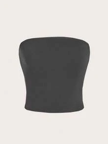 SHEIN Essnce Bộ 6 áo ba lỗ bó sát màu trơn gợi cảm, đa năng dành cho nữ, thích hợp cho mùa hè - Nhiều màu - Xem 10