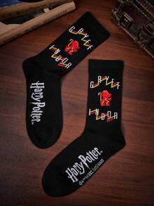 HARRY POTTER X SHEIN 女士船袜 - 彩色 - 查看 3