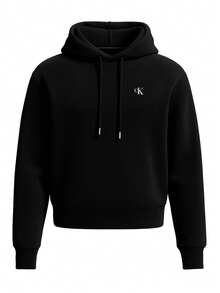Calvin Klein Embroidery Women's Hoodie Black - Black - View 2