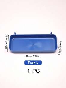 Joivida 3件套钉板,带挂钩和配件,壁挂式收纳架,适用于卧室、浴室和书房,钢板结构,白色钢板背衬,适用于双室工艺室和车辆存放室,易于安装的浴室收纳架 - 彩色 - 查看 9