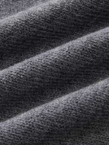 SHEIN Franclia 新款灰色针织背心和阔腿裤套装，简约艺术风格，柔软针织面料，宽松版型，休闲通勤装，轻松搭配，显瘦效果，精致配色，韩版风格，适合工作、约会、日常穿着。 - 灰色 - 查看 3