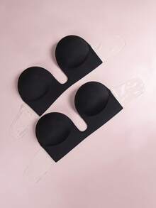 Bộ 2 miếng dán hình chữ U nâng cấp phù hợp với áo ngực cỡ lớn dành cho phụ nữ - màu đen - Xem 1