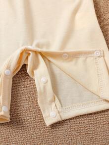 SHEIN 两件套男童休闲半开领POLO衫（马匹图案）及短裤套装，舒适连体短裤，适合派对、日常穿着、运动、夏季等场合。 - 寶藍色 - 查看 7