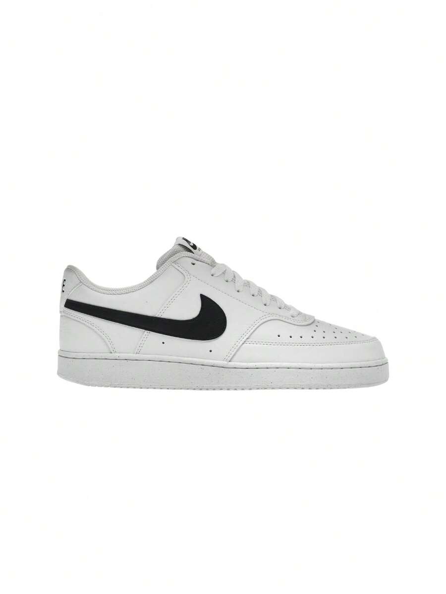 Nike Court Vision Men's Sneakers White/White/Black DH2987-101 - White/White/Black - View 1