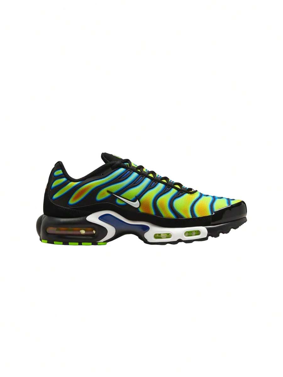 Nike Air Max Plus Shoes Black / Sundial / Neon Yellow / White IH4458 - Black/Sundial/Neon Yellow/White - View 1