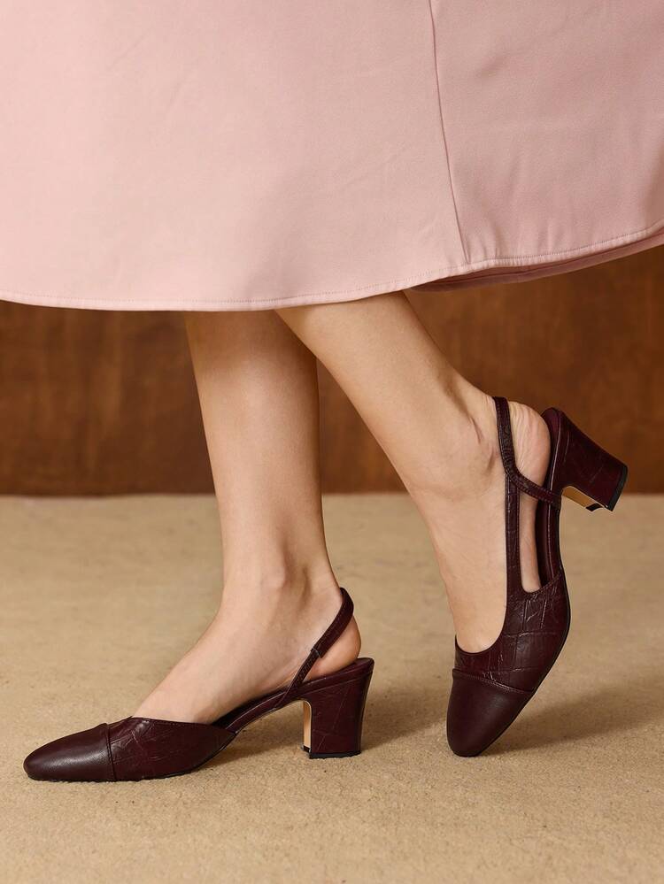 WOMEN SHOES NEW EUROPEAN AND AMERICAN FASHION SPLICING HIGH-HEELED WATERPROOF TABLE ROUND TOE SLIP-ON SHOES, VERSATILE COMFORTABLE CASUAL SIMPLE SEXY HIGH SENSE FAIRY STYLE ELEGANT HIGH HEELS SPRING SHOES