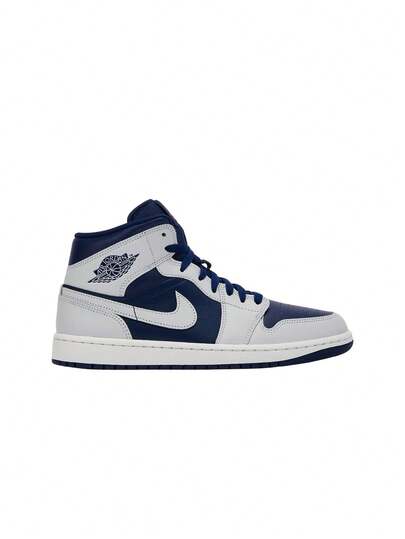 Nike Jordan 1 Mid Men's Shoes Blue DQ8426
