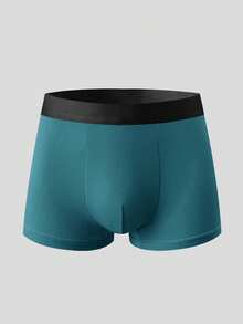 Manfinity Underwear&Sleepwear Basics 10pcs/Pack Men's Simple Comfortable Boxer Briefs - Multicolor - View 8