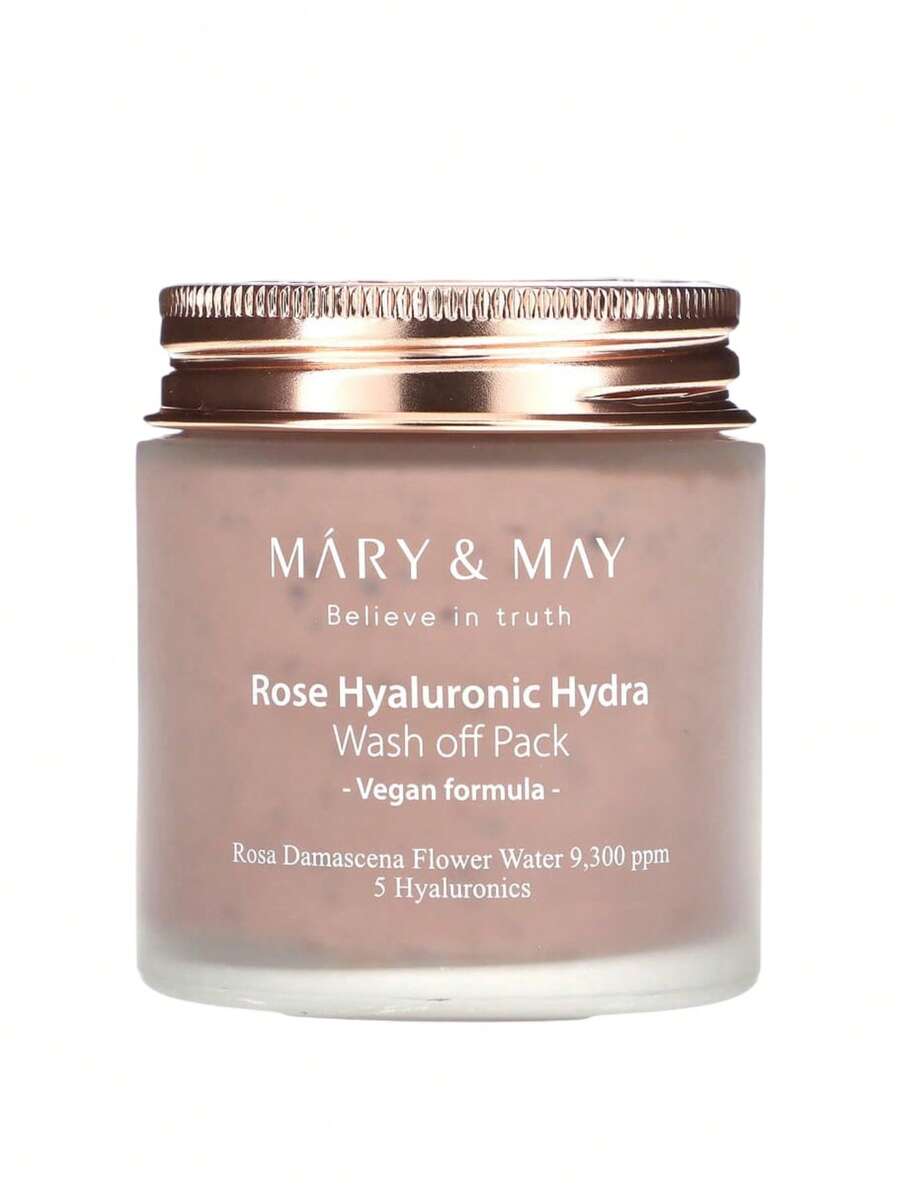 Mary&May Rose Hyaluronic Hydra Wash Off Pack 125 G - Multicolor - View 1