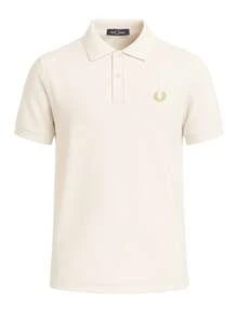 Fred Perry Men's Polo Shirt Beige - Beige / Nude - View 1