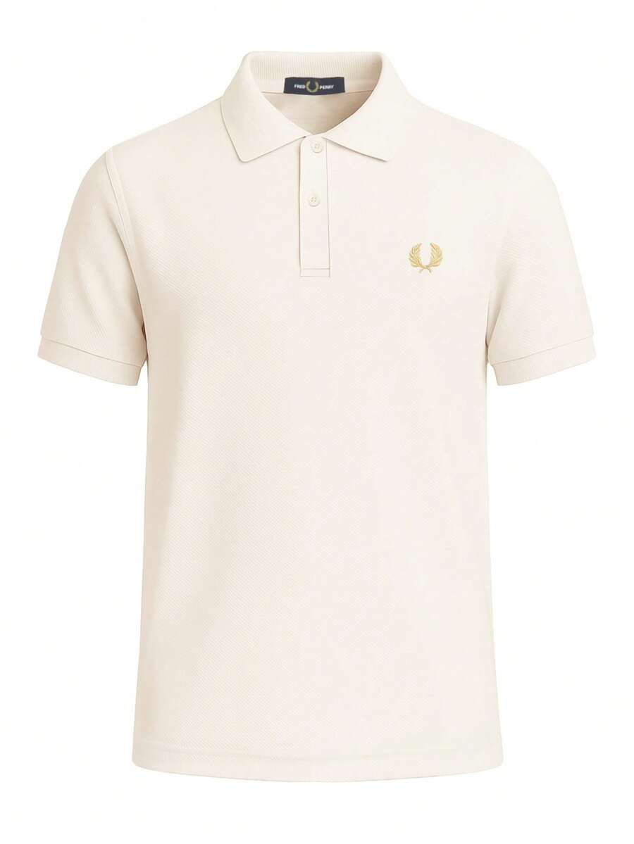 Fred Perry Men's Polo Shirt Beige - Beige / Nude - View 1