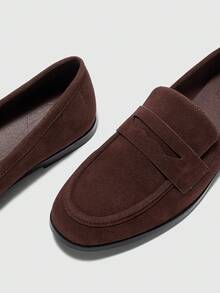 CUCCOO BIZCHIC Women's Fashion Versatile Commuting Casual Loafers Flats - Coffee Brown - View 7