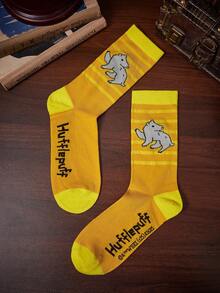 HARRY POTTER X SHEIN Calcetines tipo tripulación para mujer - Multicolor - Ver 3
