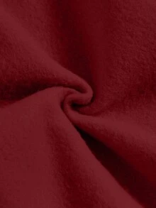 SHEIN LUNE 女士休闲抓绒连帽衫，抽绳腰带和束脚裤，撞色套装 - 彩色 - 查看 5