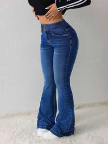 Women Jeans - Blue - View 3