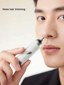 Teckwe Alat Cukur Bulu Hidung Elektrik 2-in-1 Baru dengan Lampu dan Pencukur Mini, Pisau Ganda yang Dapat Dicuci dengan Air, Kapasitas Baterai 200mAh - MultiWarna - View 3