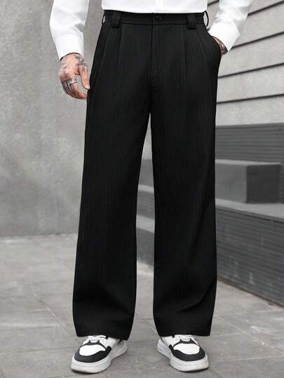 Manfinity CasualCool 男士纯色休闲裤