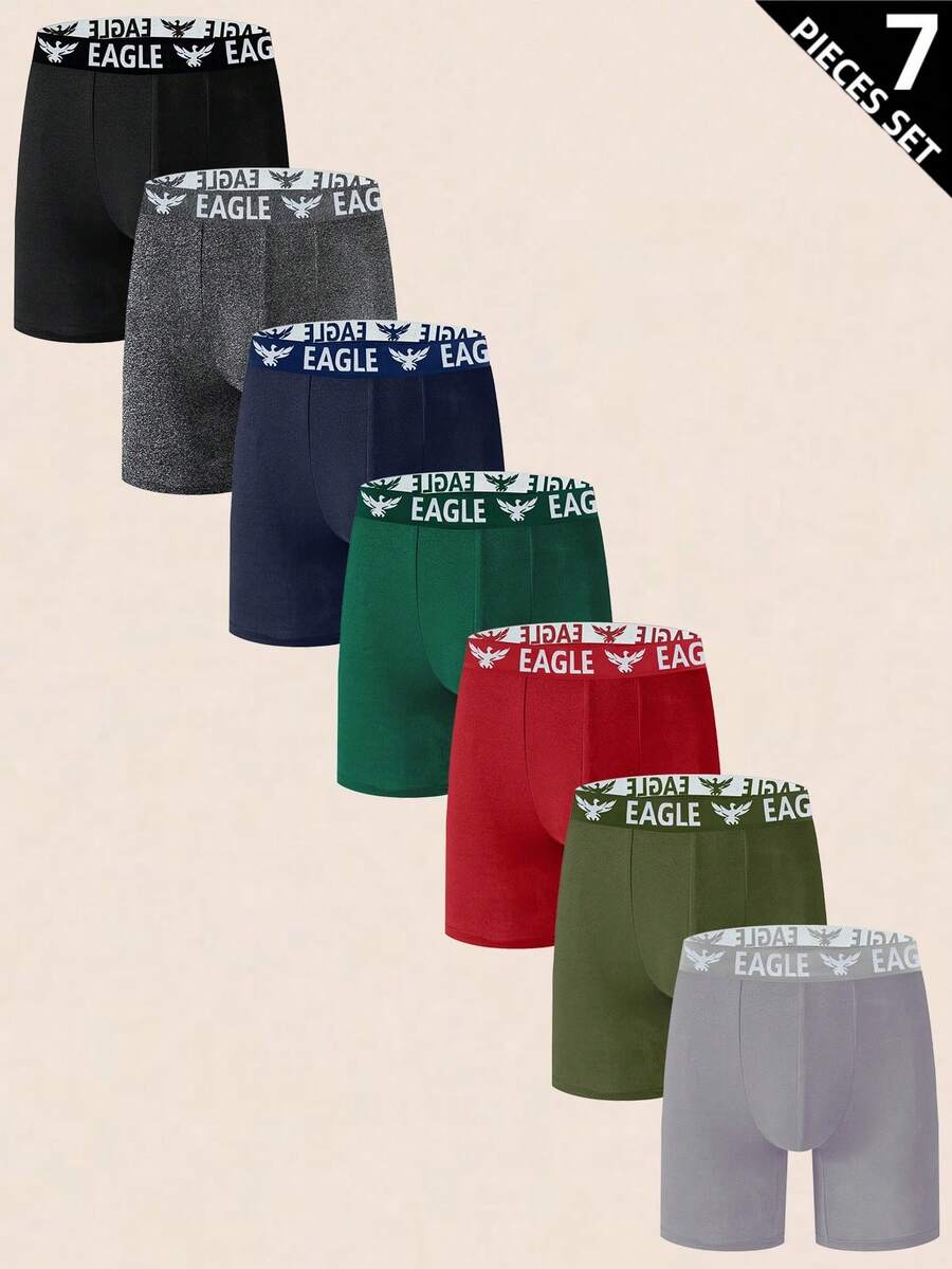 Rest Era 7件套字母印花时尚男士内裤