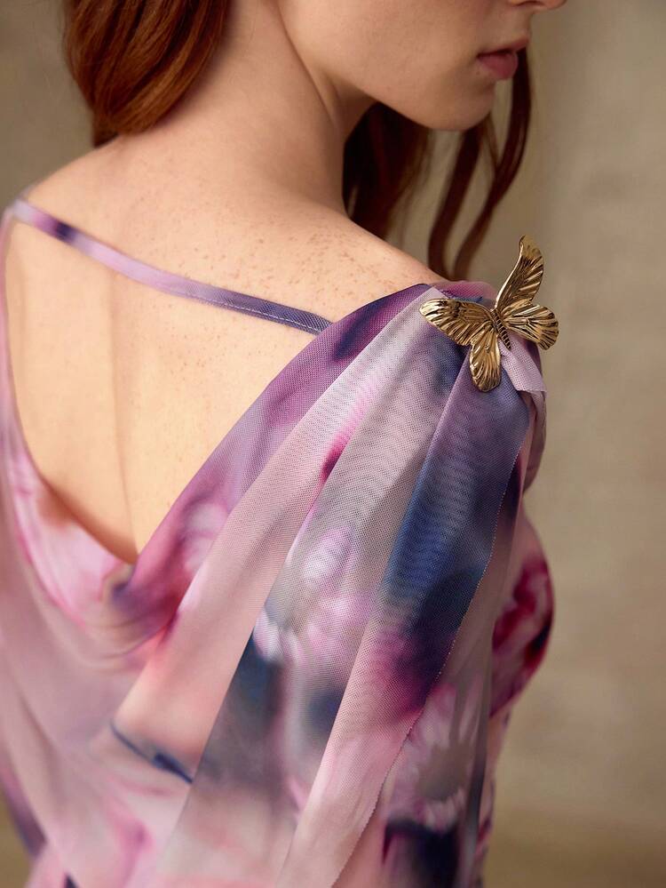 ウィメンズ ニットカウルネック 長袖Tシャツ、秋冬