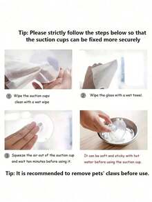 1PC Cat Hammock Hanging Type Cat Bed Window Side Pet Bed Cat Small Dog Window Side Seat Fixing Device Load-Bearing 5kg Pet Accessories - Multicolor - View 3