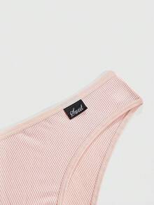 ROMWE 6pcs/Pack High Elastic Casual Briefs - Multicolor - View 3