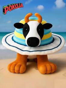 POKOJA LAND - BESTSELLERS 9.8inch-Brain Rot Toys Tung Tung Sahur Cow Spoof Plush Toys, Durable Polyester Material, High-Quality Stitching, Very Suitable For Holiday Or Daily Comfort, Suitable For Family Use, Halloween, Christmas Holiday Gifts - Multicolor - View 5