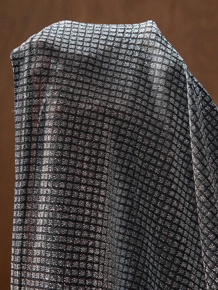 Men's Fashion Casual Vest Gun Sequin Top Men Rhinestone Top Men Sparkly Top Men Men Crochet Top Twilight Knit Top Men