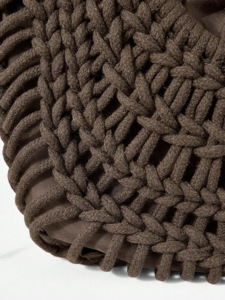 FASHION VACATION WOVEN TOTE BAG