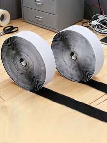 自粘胶带，白色钩环胶带，用于固定窗户、相框、蚊帐、地毯、汽车和DIY胶带 - 彩色 - 查看 5