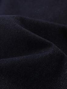 GlowEve Women's Casual Front Button Flap Pocket Denim Jacket, Autumn - Blue - View 3